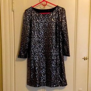Festive sequined dress!